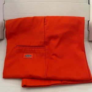 Vintage 90’s Orange Dickies Work Pants Mens Size 30x32 Excellent Condition